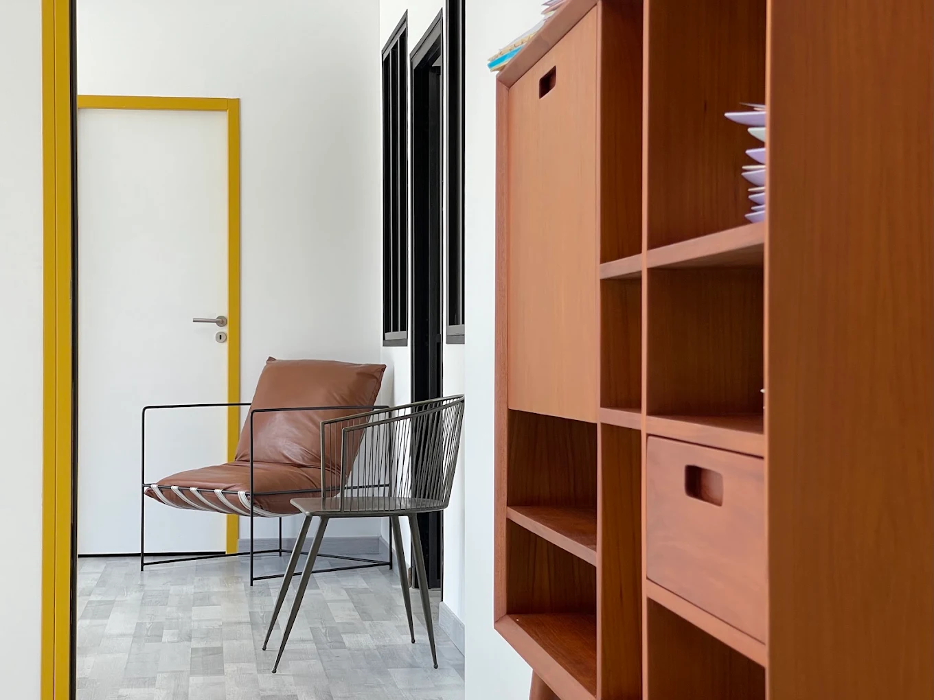 La salle d’attente de l’office notarial BONNOT